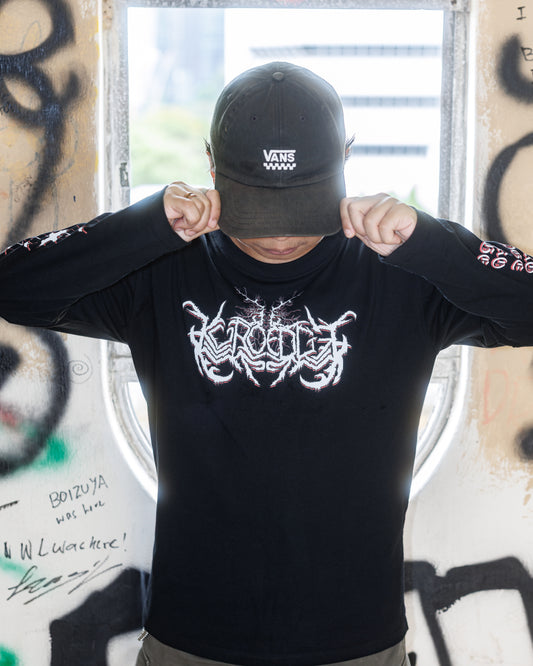 KURO EDGE Kyoku - KURO EDGE Death Metal Longsleeve Shirt