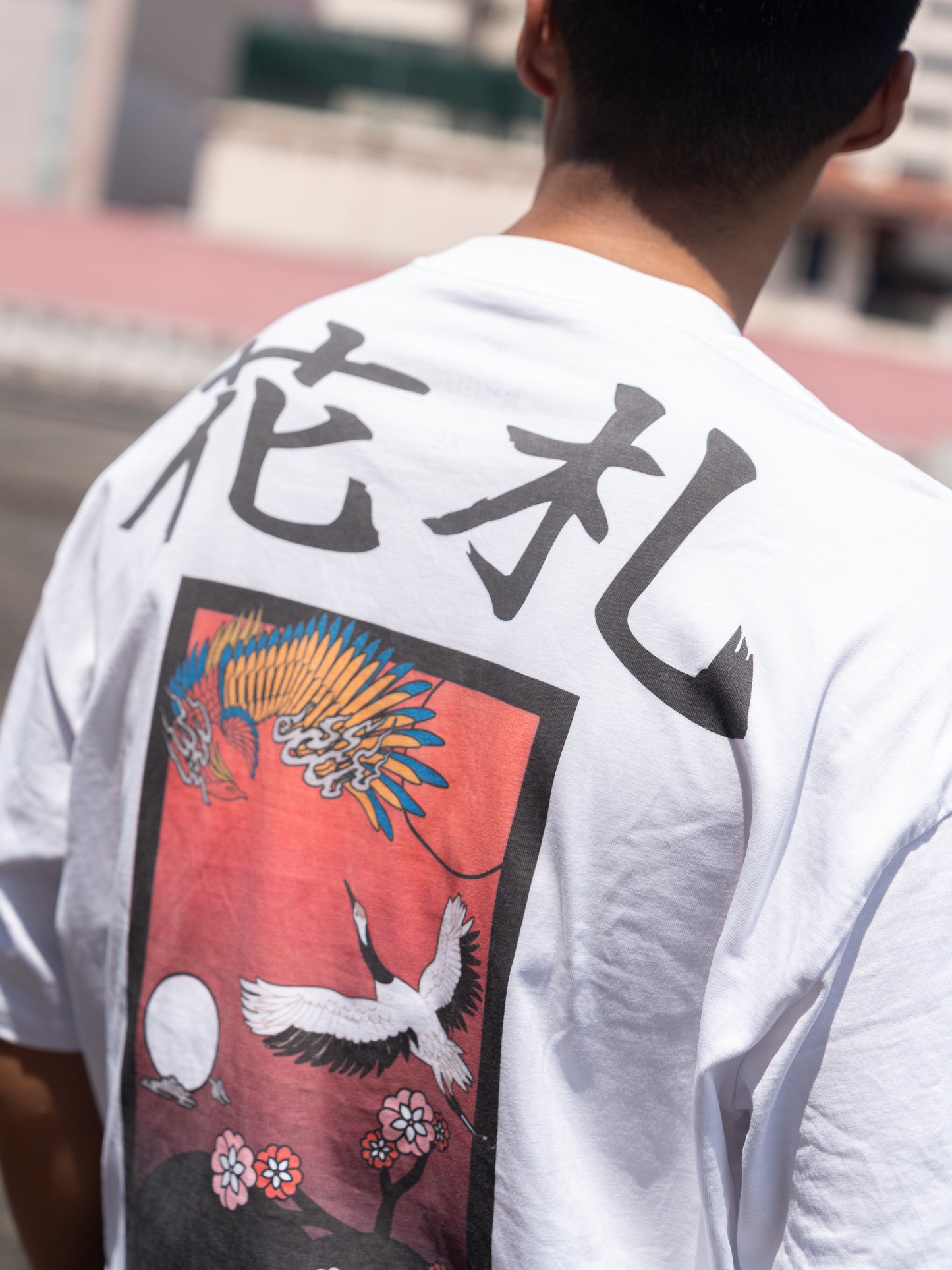 KURO EDGE En'yō - Hanafuda Oversized T-Shirt