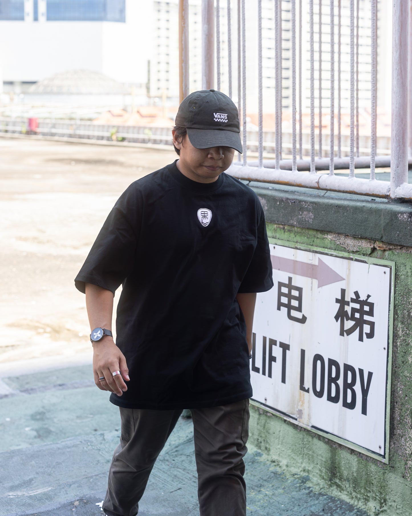 The Icon Oversize T-Shirt Black