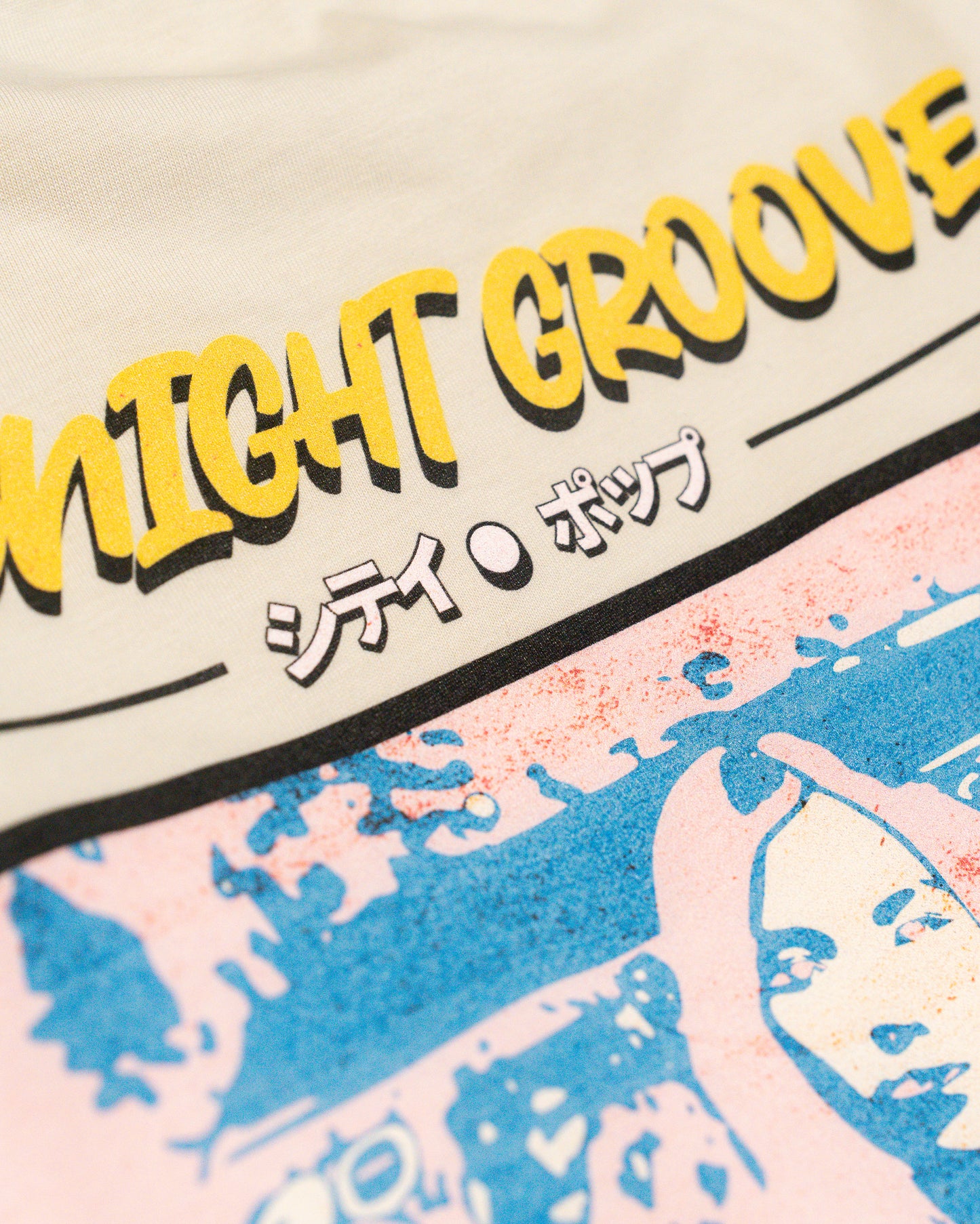 KURO EDGE Kyoku - City Pop Oversized T-Shirt