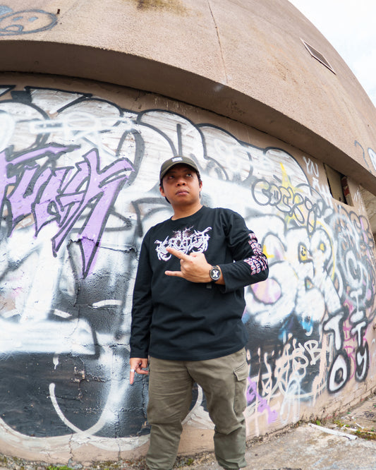 KURO EDGE Kyoku - KURO EDGE Death Metal Longsleeve Shirt