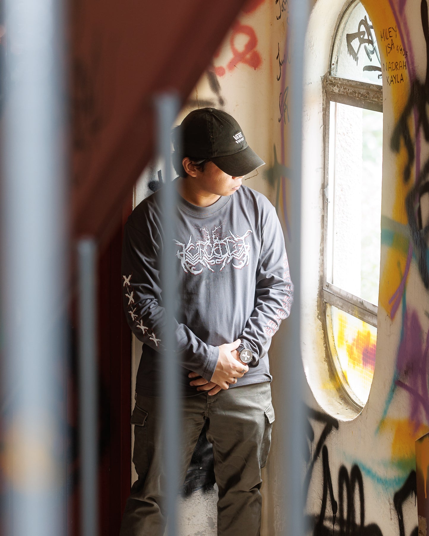 KURO EDGE Kyoku - KURO EDGE Death Metal Longsleeve Shirt